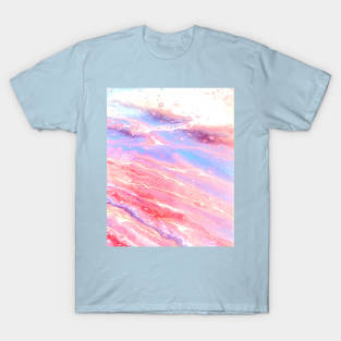 cotton candy pour art T-Shirt